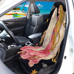 Watercolor Virgo Zodiac Sign Print Waterproof Car Seat Cover