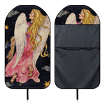 Watercolor Virgo Zodiac Sign Print Waterproof Car Seat Cover
