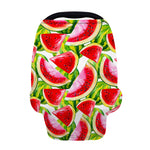 Watercolor Watermelon Pattern Print Baby Seat Cover