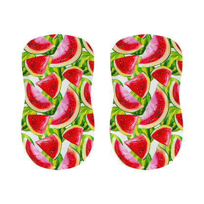Watercolor Watermelon Pattern Print Bar Stool Covers