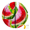 Watercolor Watermelon Pattern Print Basketball