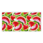 Watercolor Watermelon Pattern Print Beach Towel