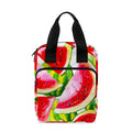 Watercolor Watermelon Pattern Print Bible Tote Bag