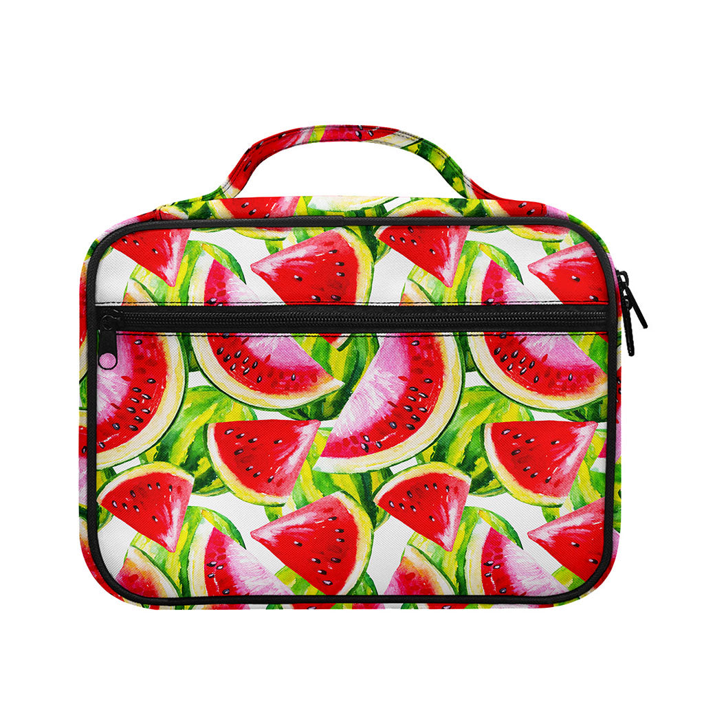 Watercolor Watermelon Pattern Print Briefcase Bible Bag