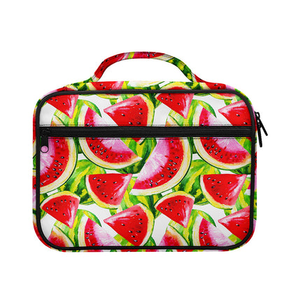 Watercolor Watermelon Pattern Print Briefcase Bible Bag