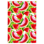Watercolor Watermelon Pattern Print Curtain