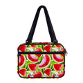 Watercolor Watermelon Pattern Print Double Strap Bible Bag