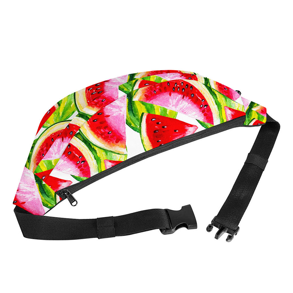 Watercolor Watermelon Pattern Print Fanny Pack