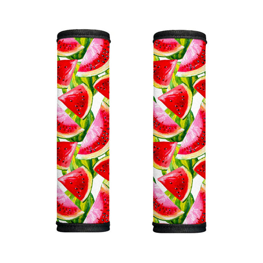 Watercolor Watermelon Pattern Print Handle Covers