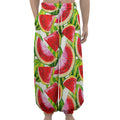 Watercolor Watermelon Pattern Print Lantern Pants