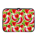Watercolor Watermelon Pattern Print Laptop Sleeve