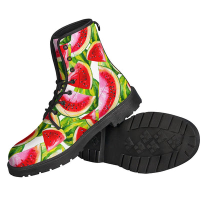 Watercolor Watermelon Pattern Print Backpack