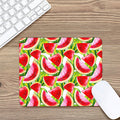 Watercolor Watermelon Pattern Print Mouse Pad