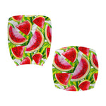 Watercolor Watermelon Pattern Print Office Chair Cover