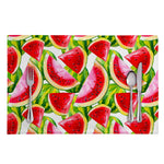 Watercolor Watermelon Pattern Print Placemat