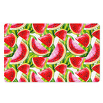 Watercolor Watermelon Pattern Print Polyester Doormat