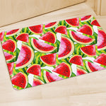 Watercolor Watermelon Pattern Print Polyester Doormat