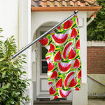 Watercolor Watermelon Pattern Print Polyester Flag