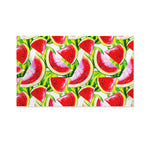 Watercolor Watermelon Pattern Print Polyester Flag