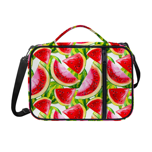 Watercolor Watermelon Pattern Print Shoulder Strap Bible Bag