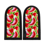 Watercolor Watermelon Pattern Print Skillet Handle Cover