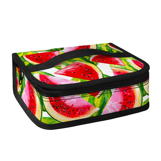Watercolor Watermelon Pattern Print Small Lunch Bag