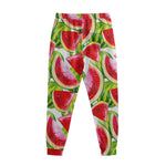 Watercolor Watermelon Pattern Print Sweatpants