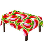 Watercolor Watermelon Pattern Print Tablecloth