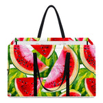 Watercolor Watermelon Pattern Print Utility Tote Bag