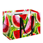 Watercolor Watermelon Pattern Print Utility Tote Bag
