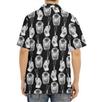 Watercolor Welder Pattern Print Aloha Shirt