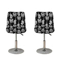 Watercolor Welder Pattern Print Bar Stool Covers