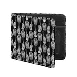 Watercolor Welder Pattern Print Bifold Wallet