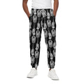 Watercolor Welder Pattern Print Cotton Sweatpants