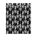 Watercolor Welder Pattern Print Curtain