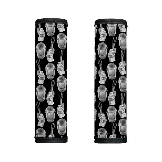 Watercolor Welder Pattern Print Handle Covers