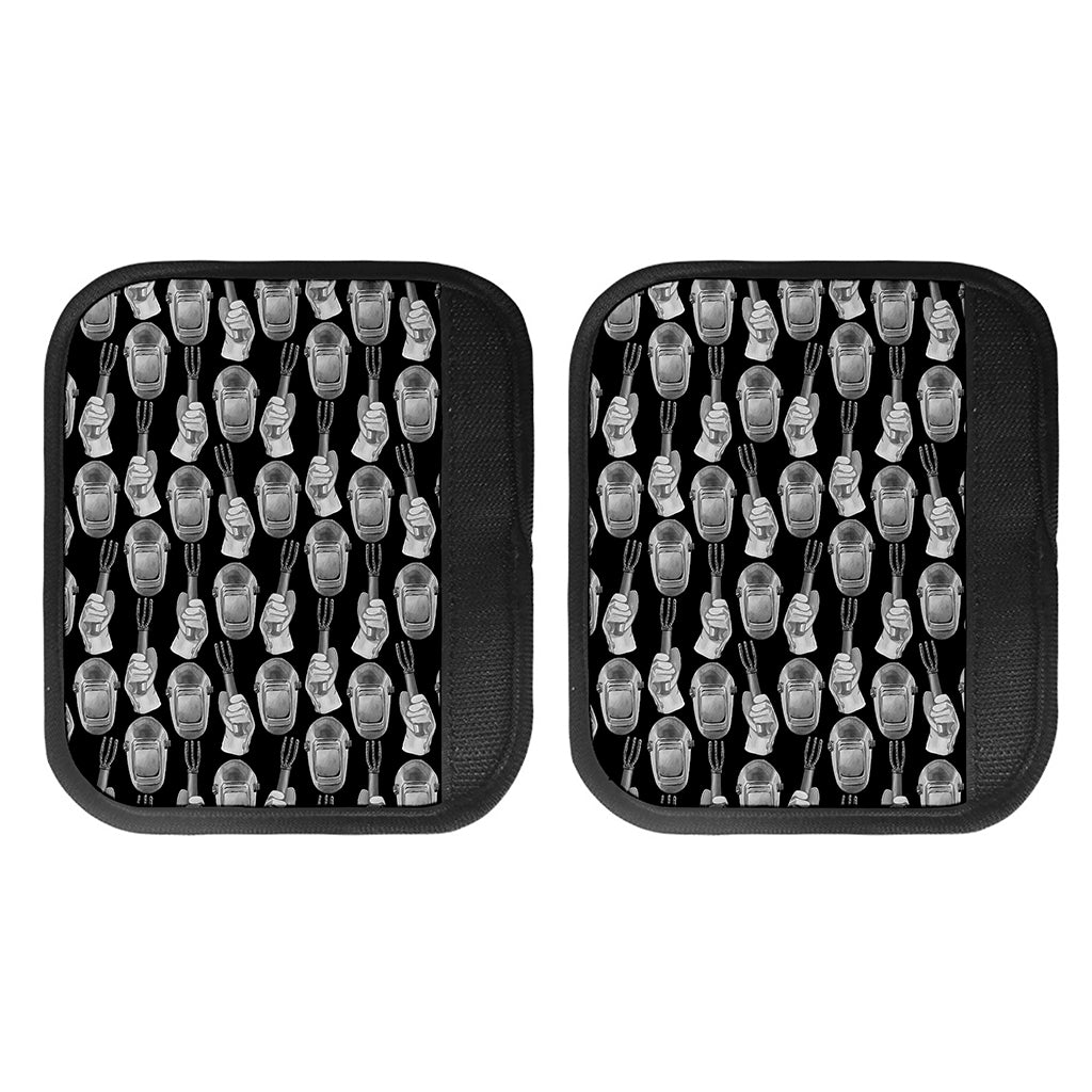 Watercolor Welder Pattern Print Handle Covers