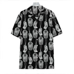 Watercolor Welder Pattern Print Hawaiian Shirt