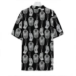 Watercolor Welder Pattern Print Hawaiian Shirt