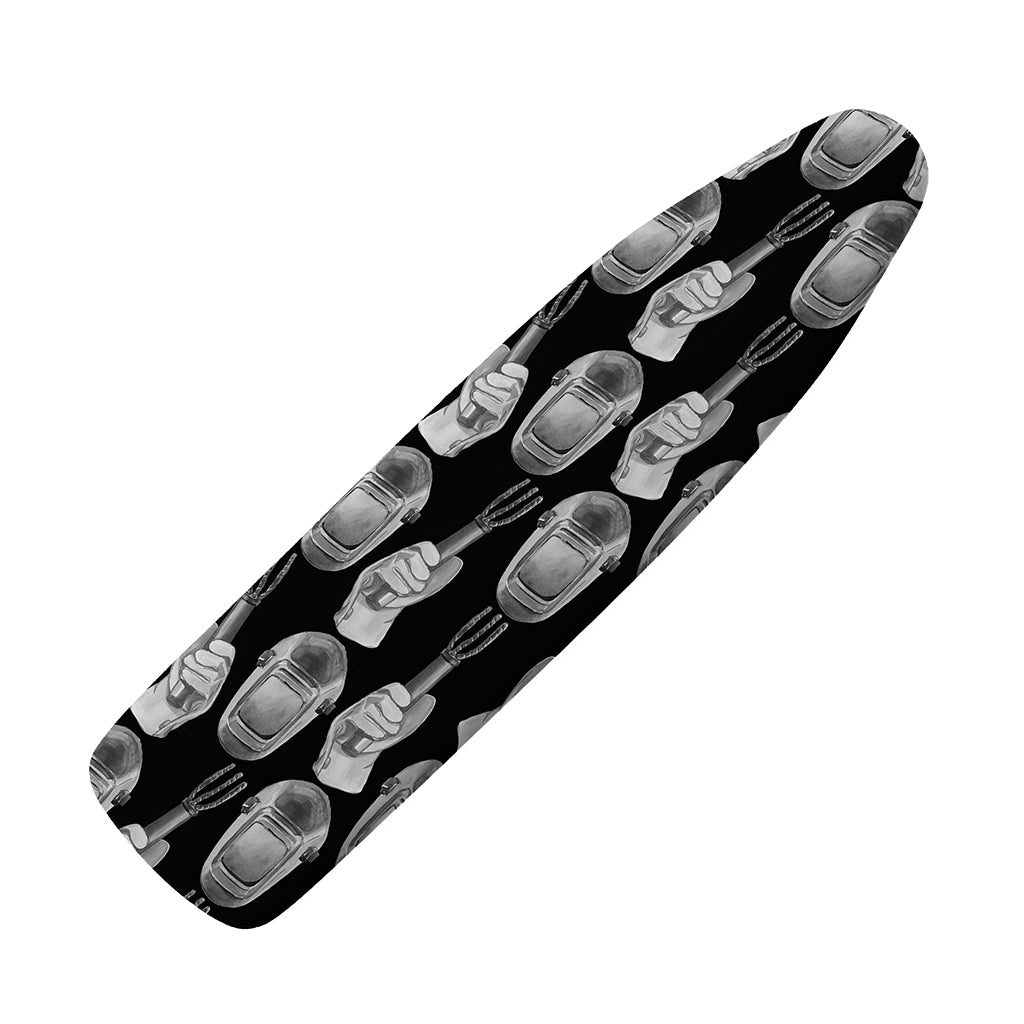 Watercolor Welder Pattern Print Ironing Board Cover