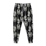 Watercolor Welder Pattern Print Jogger Pants