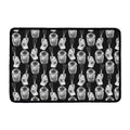 Watercolor Welder Pattern Print Kitchen Mat