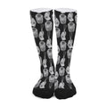 Watercolor Welder Pattern Print Long Socks