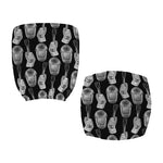 Watercolor Welder Pattern Print Office Chair Cover
