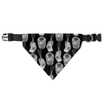 Watercolor Welder Pattern Print Over The Collar Dog Bandana
