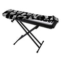 Watercolor Welder Pattern Print Piano Keyboard Cover