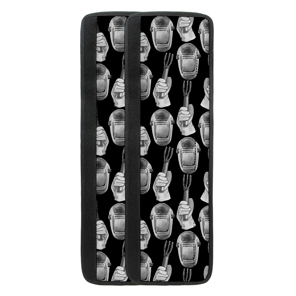 Watercolor Welder Pattern Print Refrigerator Handle Covers
