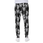 Watercolor Welder Pattern Print Scuba Joggers