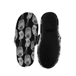 Watercolor Welder Pattern Print Slippers