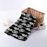 Watercolor Welder Pattern Print Towel